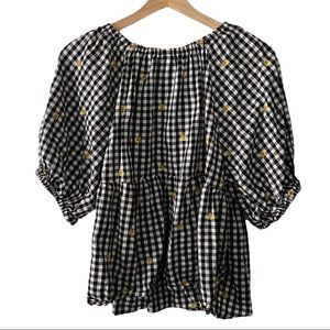 Old Navy babydoll blouse